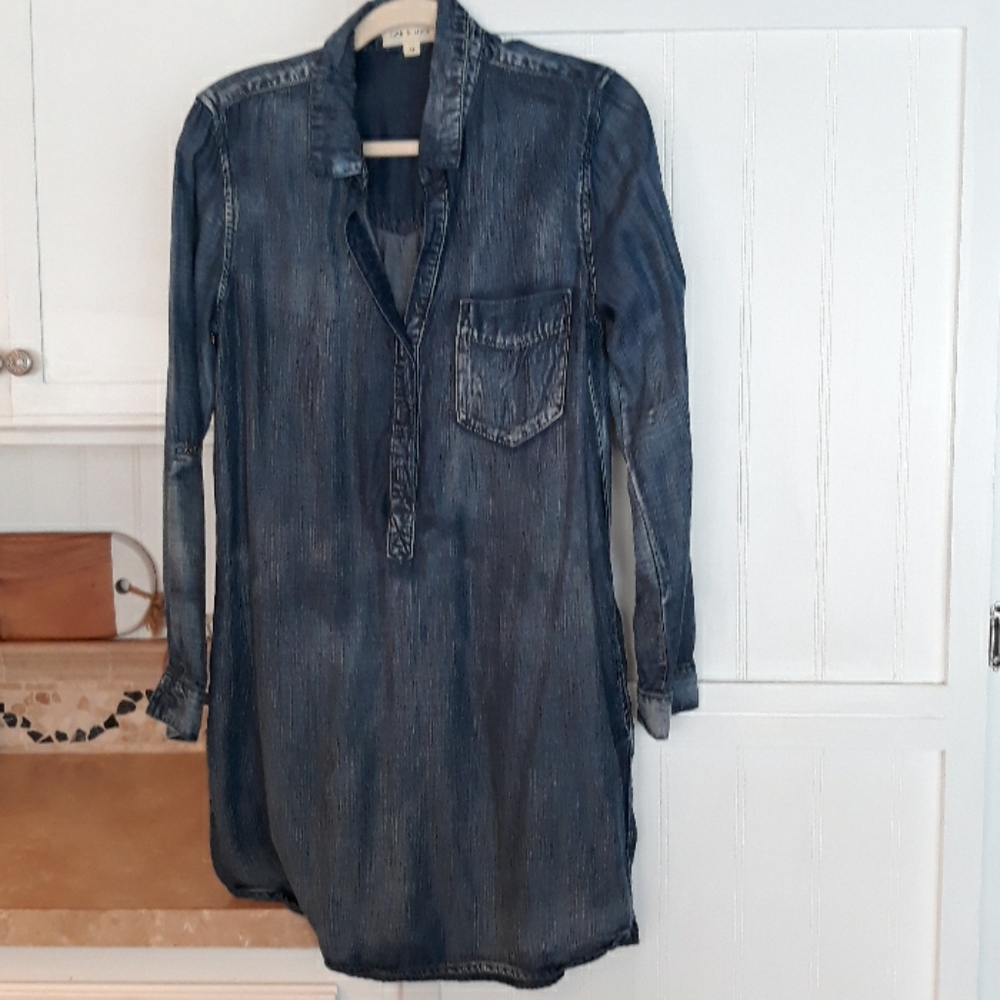 Soft denim dress